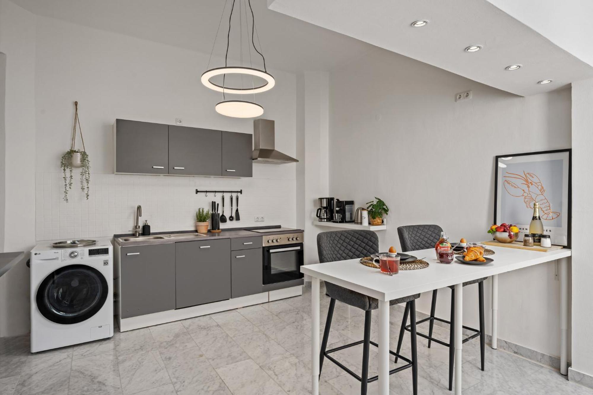 באד קיסינגן Ferienwohnung Blassdoerfer - Modernes Apartment In Bester Lage Und 93 Qm2 מראה חיצוני תמונה