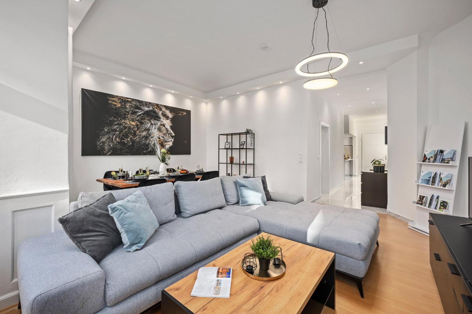 באד קיסינגן Ferienwohnung Blassdoerfer - Modernes Apartment In Bester Lage Und 93 Qm2 מראה חיצוני תמונה